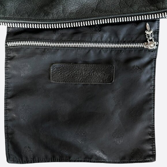 Chrome Hearts Black Lelo Cross Patch Messenger Bag - Picture 4 of 4